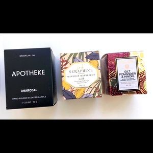 HOME DESIGNER’S FRAGRANCES APOTHEKE SERAPHINE VOLUSPA CANDLES
